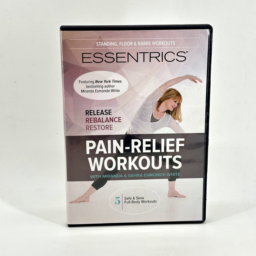Essentrics DVD Pain-Relief Workouts Miranda Esmonde-White Fitness